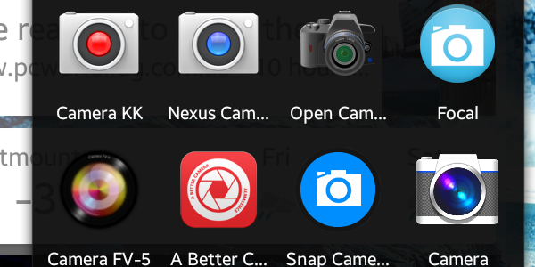 Android Camera Apps
